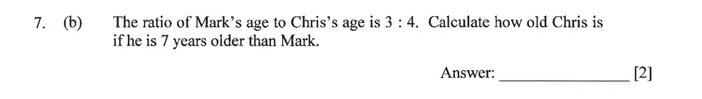 Question 7(b) - Dulwich College – Year 9 Maths Specimen Paper A 2023