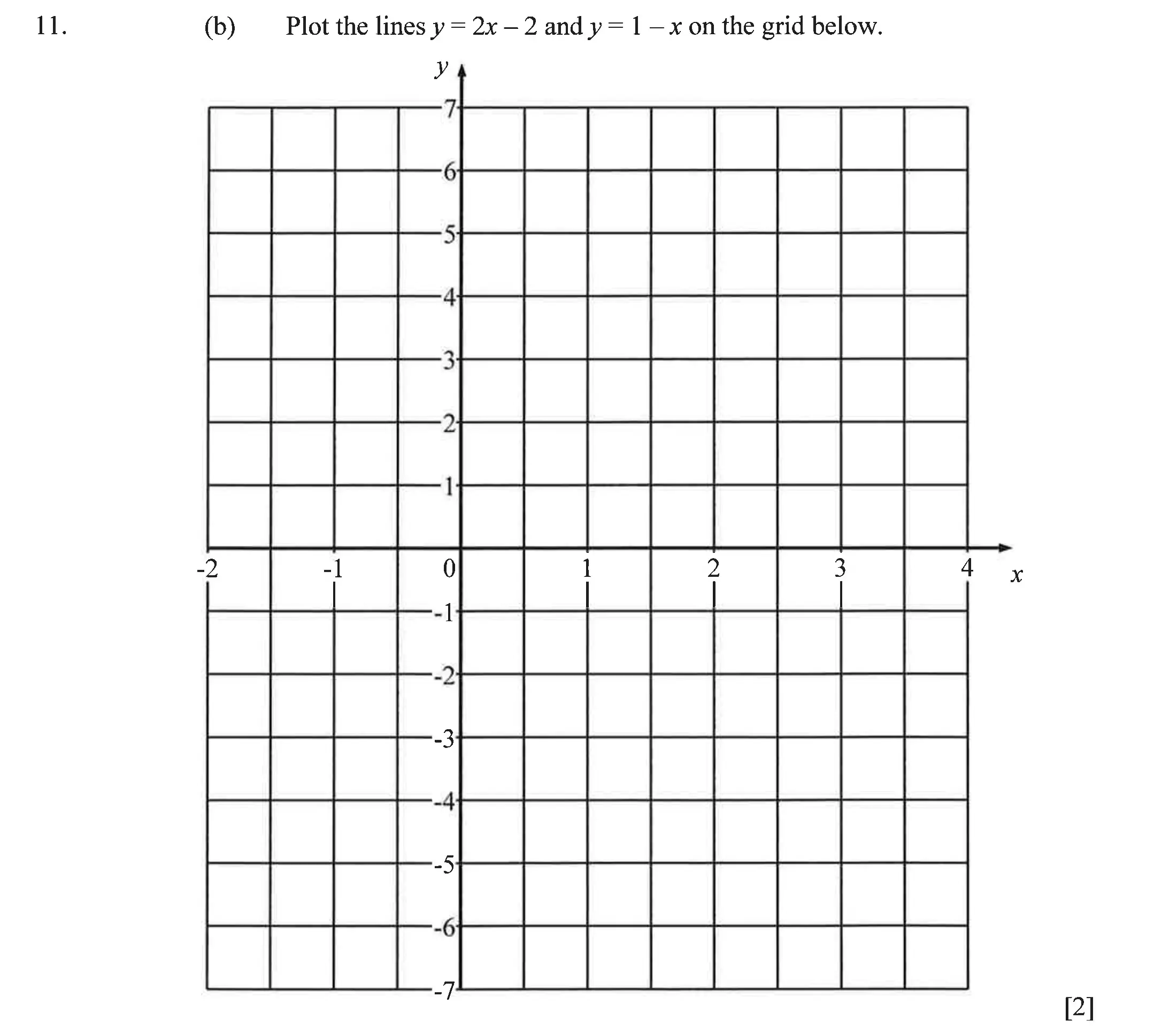 Question 11(b) - Dulwich College – Year 9 Maths Specimen Paper B 2023