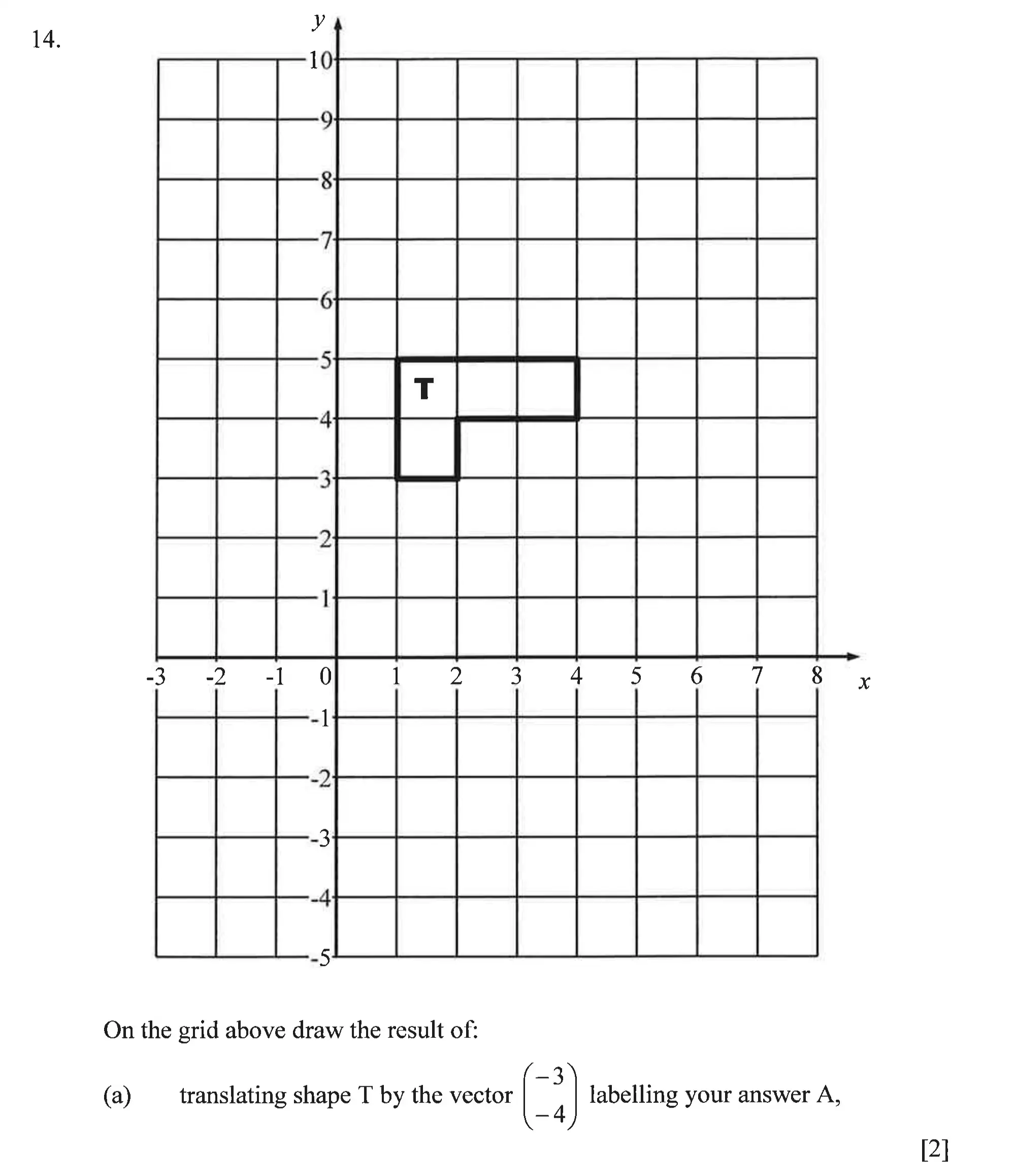 Question 14(a) - Dulwich College – Year 9 Maths Specimen Paper B 2023