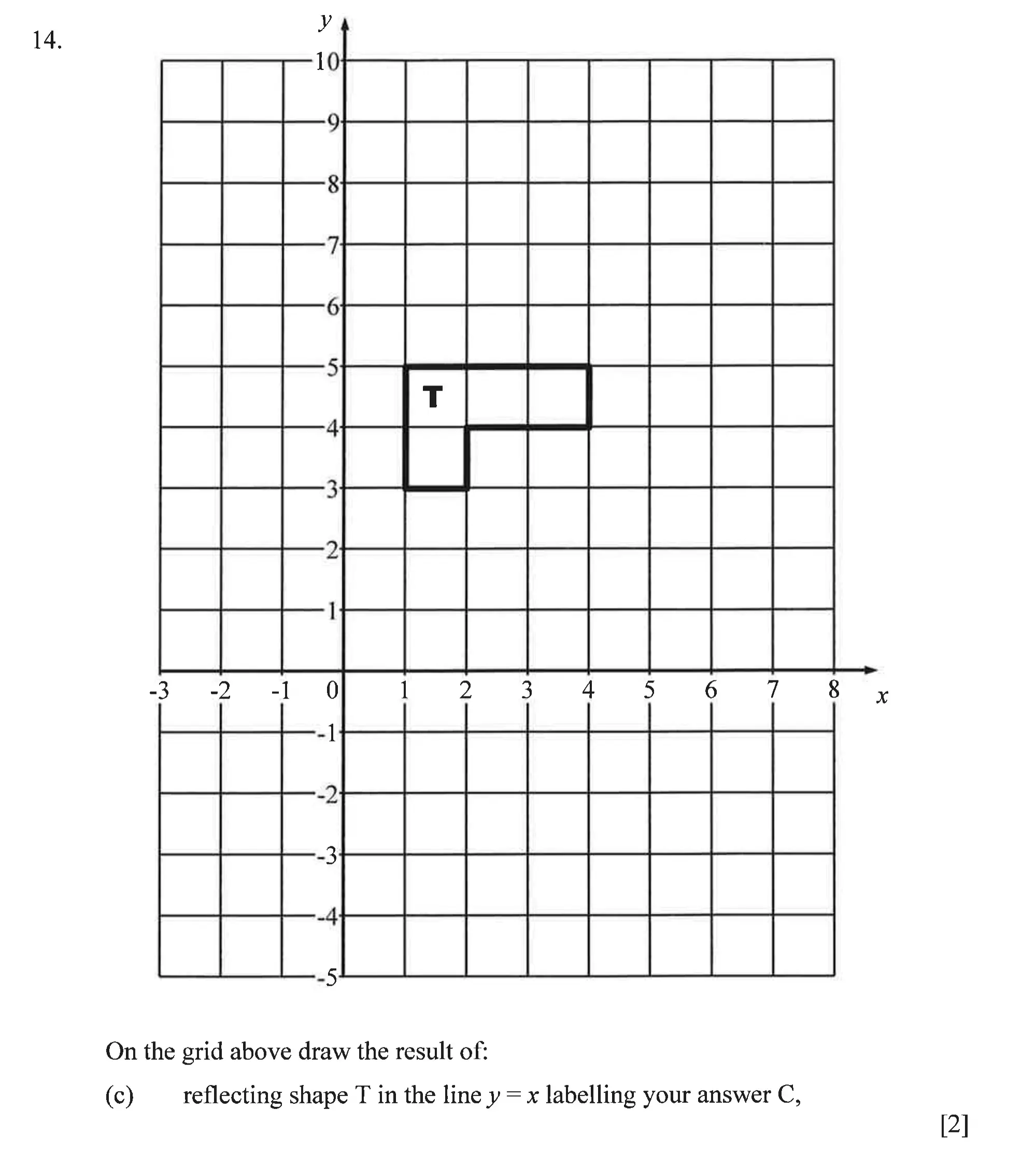 Question 14(c) - Dulwich College – Year 9 Maths Specimen Paper B 2023