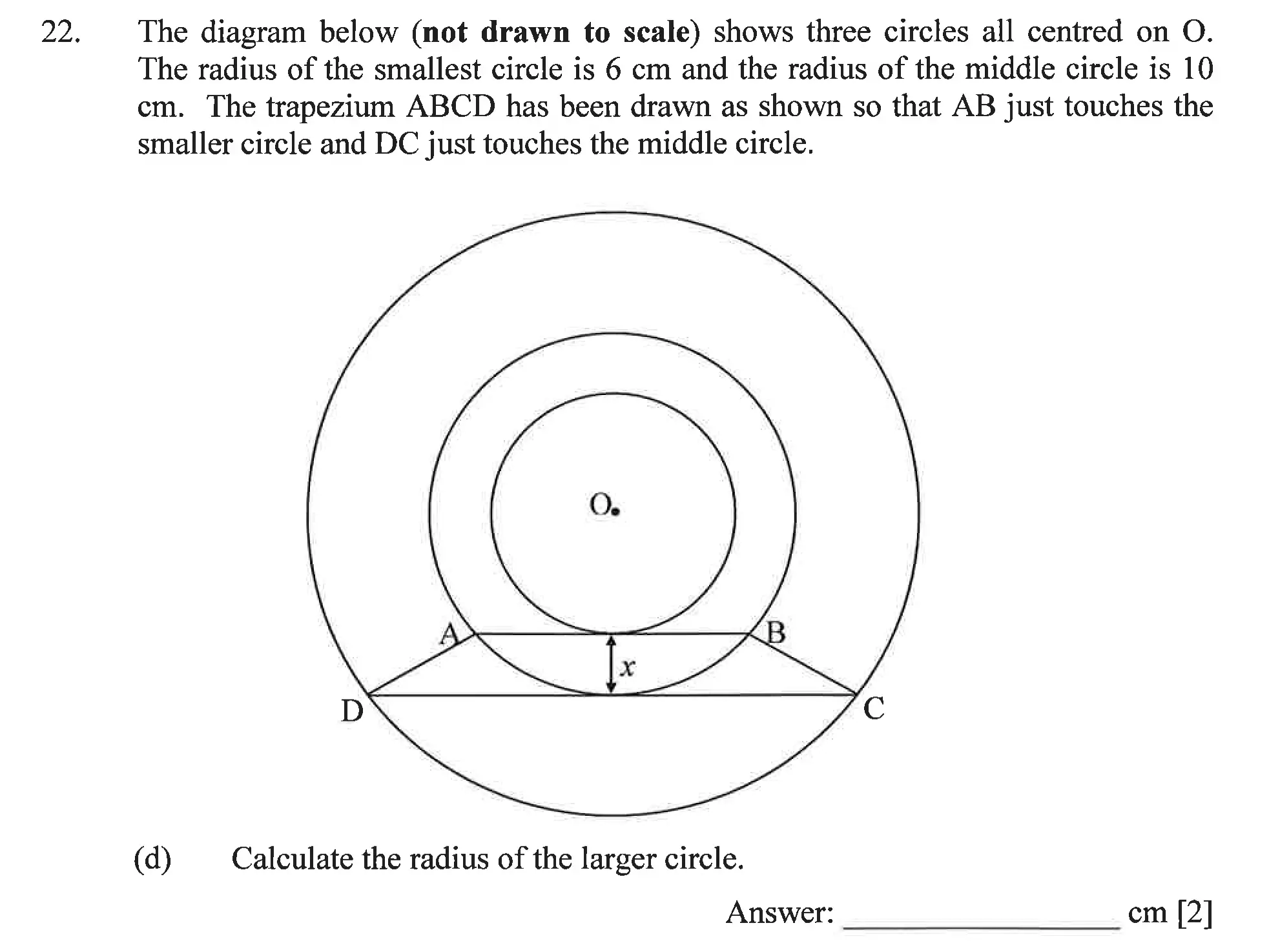 Question 22(d) - Dulwich College – Year 9 Maths Specimen Paper C 2023