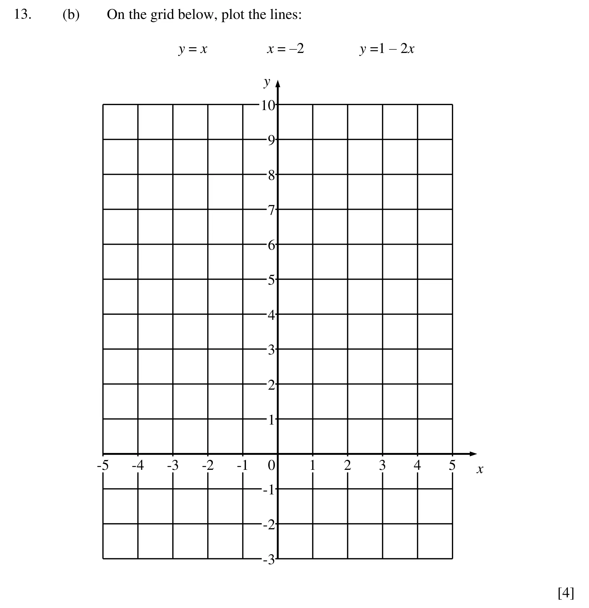 Question 13(b) - Dulwich College – Year 9 Maths Specimen Paper D 2023
