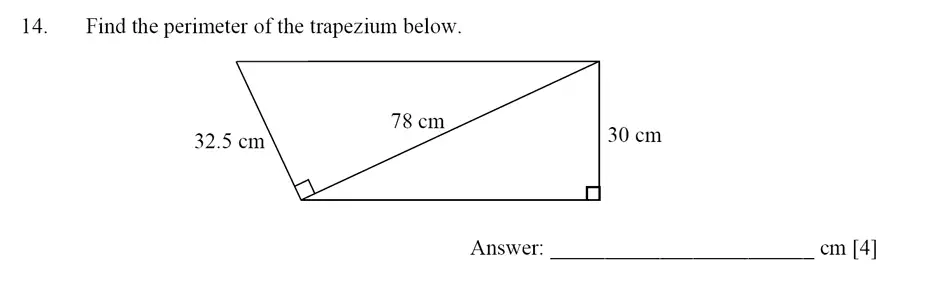 Question 14 - Dulwich College – Year 9 Maths Specimen Paper D 2023