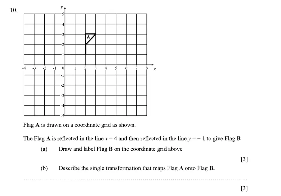 Question 10(10(a),10(b)) - Dulwich College – Year 9 Maths Specimen Paper E 2023
