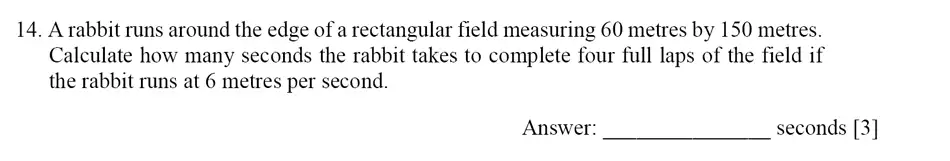 Question 14 - Dulwich College – Year 9 Maths Specimen Paper E 2023