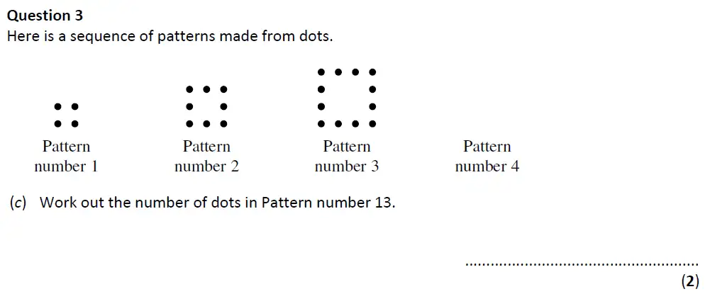 Question 3(c) - Eltham College - 13 Plus Maths Entrance Test 2019
