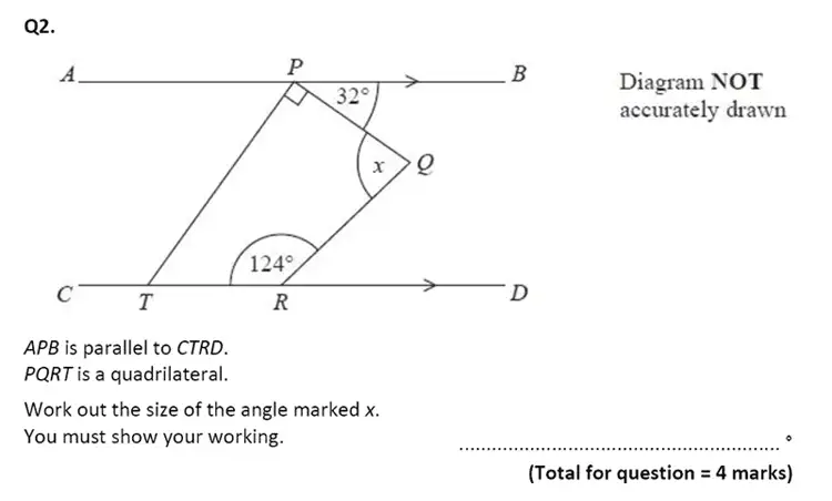 Question 2 - Eltham College – 13 Plus Maths Sample Paper 2017