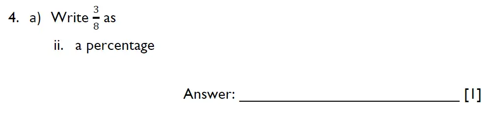 Question 4(a)(ii) - Emanuel School - 13 Plus Maths Entrance Exam 2023