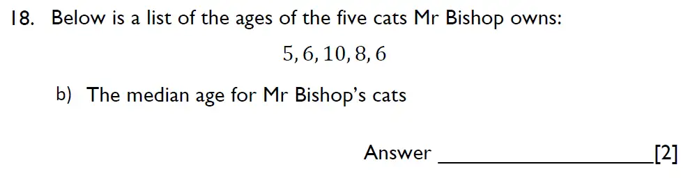 Question 18(b) - Emanuel School - 13 Plus Maths Entrance Exam 2023