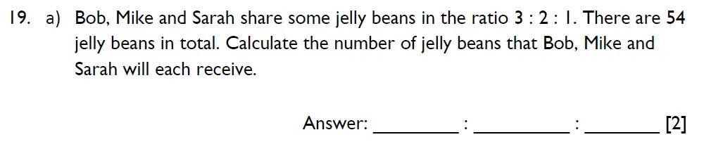 Question 19(a) - Emanuel School - 13 Plus Maths Entrance Exam 2023