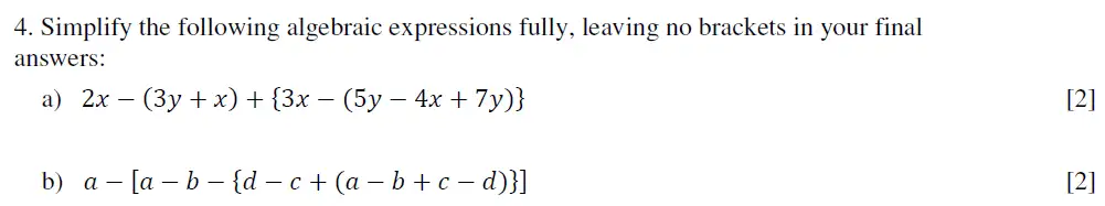 Question 4(a,b) - Eton College King’s - 13 Plus Maths Scholarship A 2021