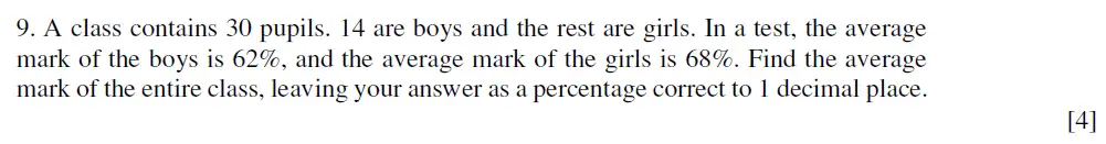 Question 9 - Eton College King’s - 13 Plus Maths Scholarship A 2021
