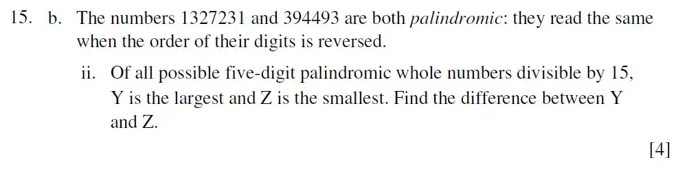 Question 15(b.2) - Eton College King’s - 13 Plus Maths Scholarship A 2022