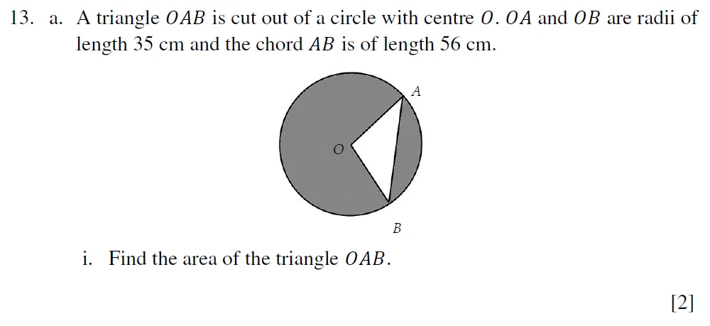 Question 13(a.1) - Eton College King’s - 13 Plus Maths Scholarship A 2022