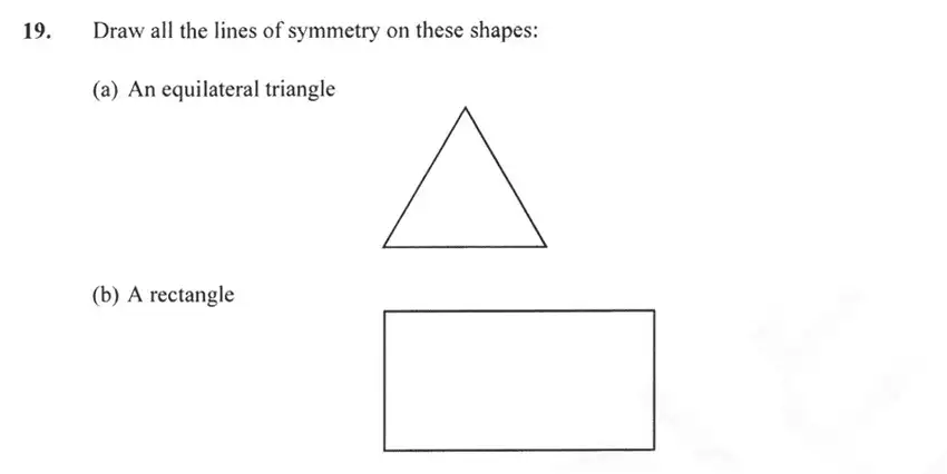 Question 19(19(a),19(b)) - Forest School – 13 Plus Maths Sample Paper 2 2023