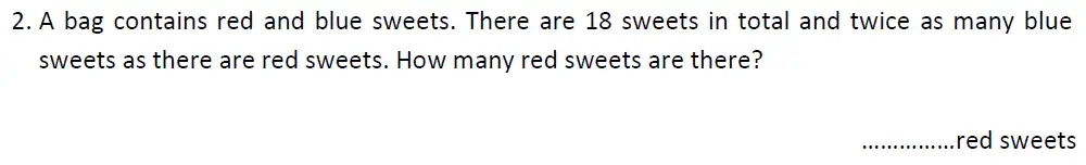 Question 2 - Haberdashers’ Aske’s Boys’ School – 13 Plus Maths Entrance Exam Paper 1 – 2012