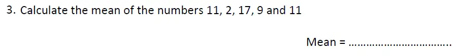 Question 3 - Haberdashers’ Aske’s Boys’ School – 13 Plus Maths Entrance Exam Paper 1 – 2012