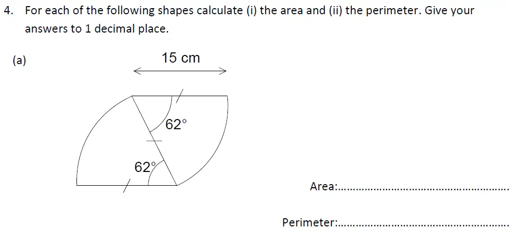 Question 4(a) - Haberdashers’ Aske’s Boys’ School – 13 Plus Maths Entrance Exam Paper 2 – 2012
