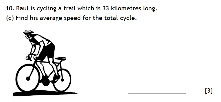 Question 10(c) - Haberdashers’ Aske’s Boys’ School (HABS) – 13 Plus Maths Entrance Exam 2015