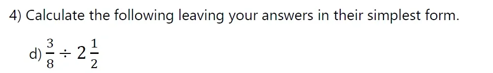 Question 04(d) - Hereford Cathedral School 13 Plus Maths Entrance Sample Paper