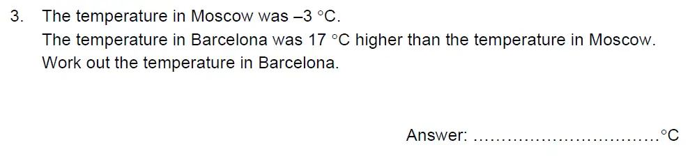 Question 3 - Kent College - 13 Plus Maths Sample Paper 2 2023
