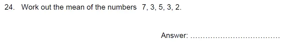 Question 24 - Kent College - 13 Plus Maths Sample Paper 2 2023
