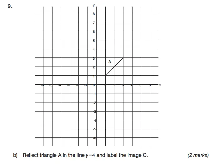 Question 9(b) - King’s College Junior School – 13 Plus Maths Non-Calculator Paper 2 2023