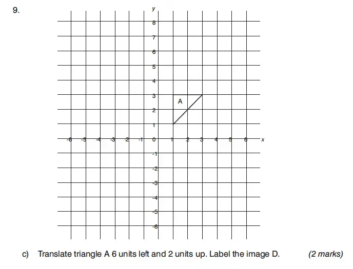 Question 9(c) - King’s College Junior School – 13 Plus Maths Non-Calculator Paper 2 2023