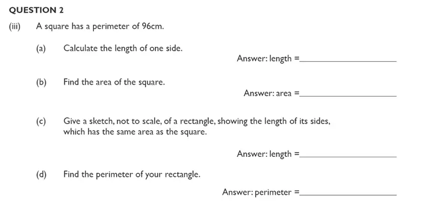 Question 2(iii)(2(iii)(a),2(iii)(b),2(iii)(c),2(iii)(d)) - King’s College School – Mathematics Section B 11+ & Pre-test Specimen paper for 2020
