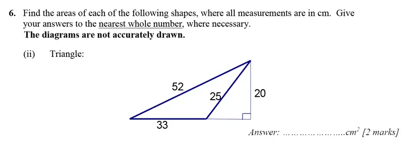Question 6(ii) - Merchant Taylors’ School – 13 Plus Maths Entrance Exam 2017
