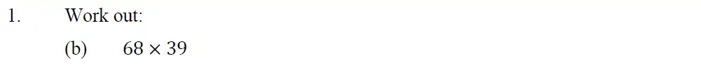 Question 1(b) - Oundle School – 13 Plus Maths Entrance Exam 2013