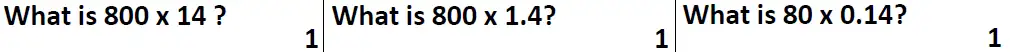 Question 9(a,b,c) - Reigate Grammar School – 13 Plus Maths Entrance Exam 2013 – Non-calculator