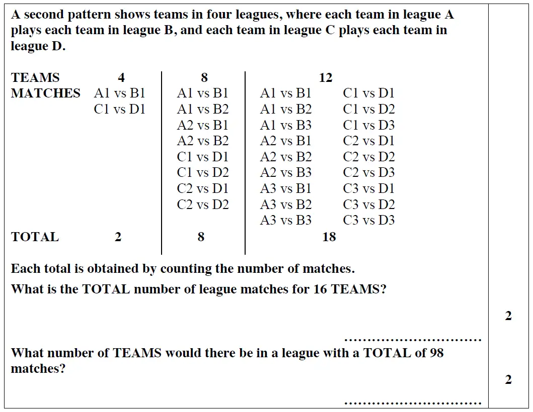 Question 6(i,6(ii)) - Reigate Grammar School – 13 Plus Maths Entrance Exam 2014 – Calculator