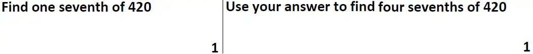 Question 10 - Reigate Grammar School – 13 Plus Maths Entrance Exam 2014 – Non-calculator
