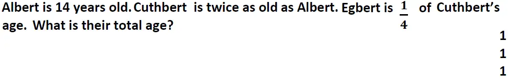 Question 12 - Reigate Grammar School – 13 Plus Maths Entrance Exam 2014 – Non-calculator