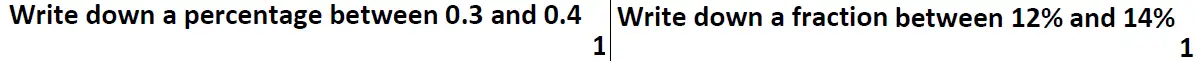 Question 13 - Reigate Grammar School – 13 Plus Maths Entrance Exam 2014 – Non-calculator