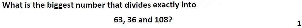 Question 19 - Reigate Grammar School – 13 Plus Maths Entrance Exam 2014 – Non-calculator