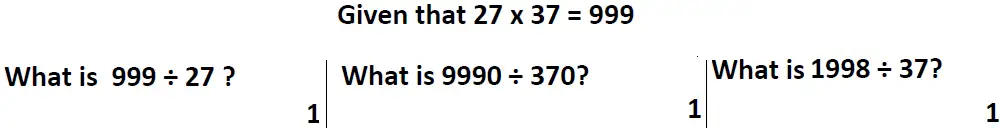 Question 05 - Reigate Grammar School – 13 Plus Maths Entrance Exam 2014 – Non-calculator