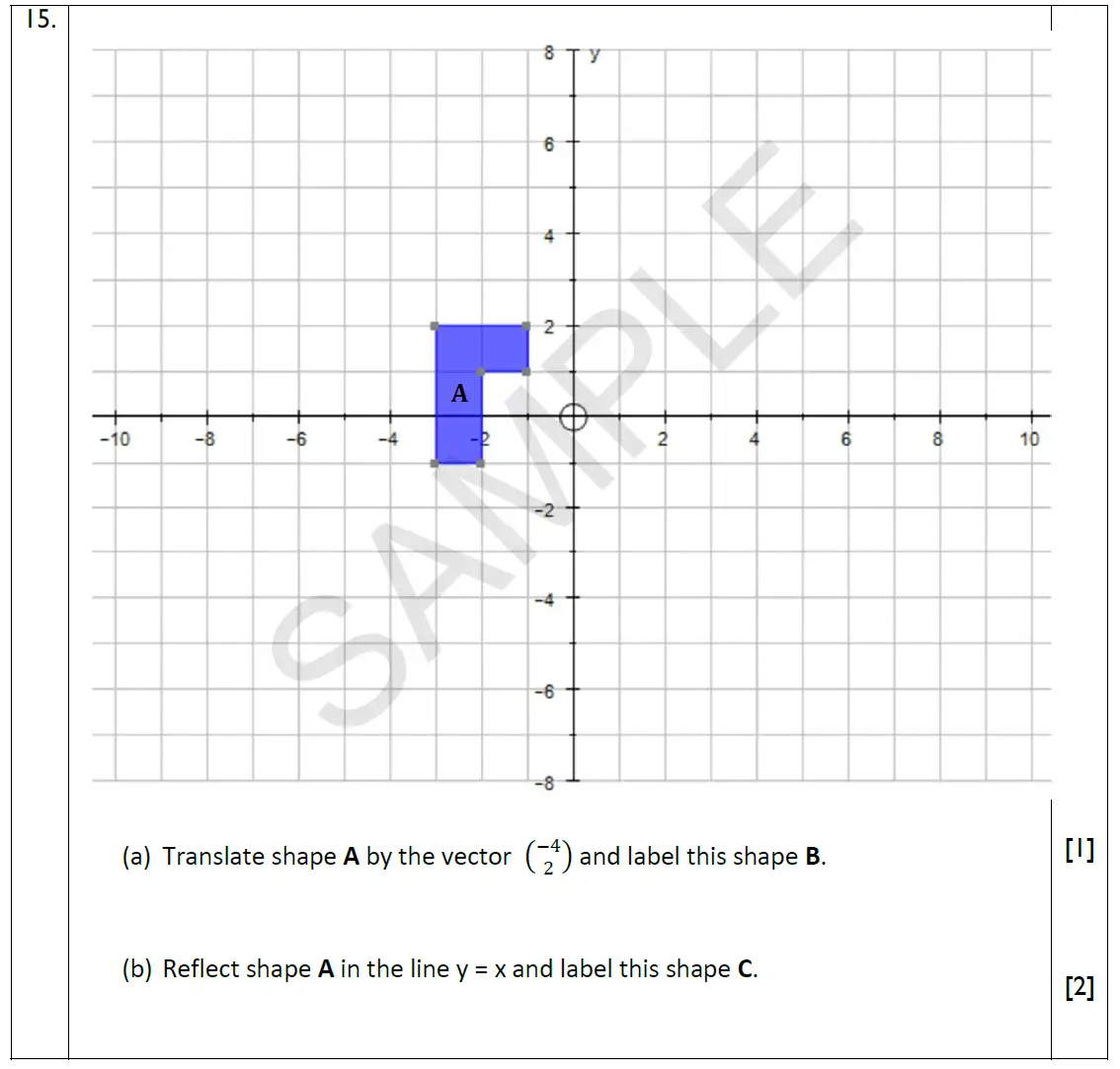 Question 14 - Reigate Grammar School - 13 Plus Maths Exam Paper 2018 - Non-calculator