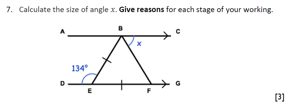 Question 07 - Reigate Grammar School 13 Plus Maths Sample Paper 2 - Calculator 2026