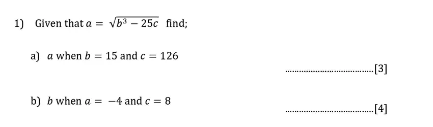 Question 1(a,b) - Reigate Grammar School – 13 Plus Maths Sample Paper – Calculator 2023