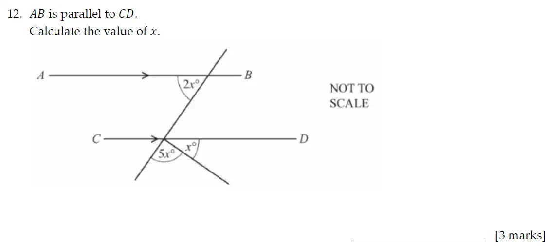 Question 12 - Sevenoaks School – 13 Plus Entrance Exam Paper – 2020