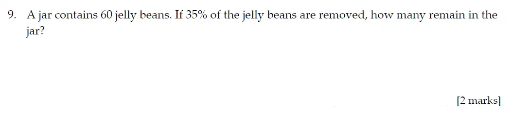 Question 9 - Sevenoaks School – 13 Plus Entrance Exam Paper – 2021