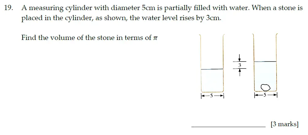 Question 19 - Sevenoaks School – 13 Plus Entrance Exam Paper – 2021