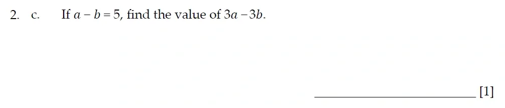 Question 02(c) - Sevenoaks School - 13 Plus Entrance Exam Paper - 2022