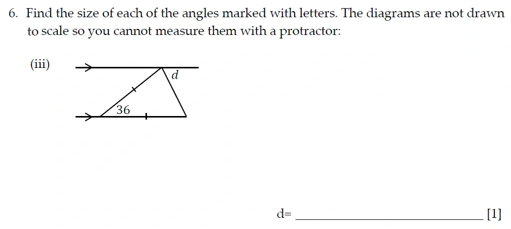 Question 06(iii) - Sevenoaks School - 13 Plus Entrance Exam Paper - 2022