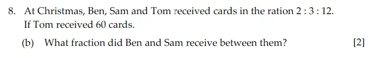 Question 8(b) - Sevenoaks School – Year 9 Maths Sample Paper 2010