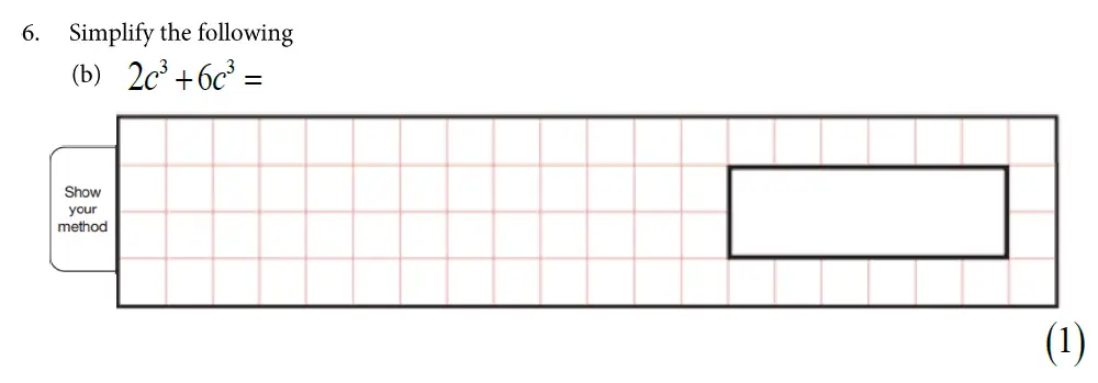 Question 6(b) - St Alban's School – 13 Plus Maths Exam Paper 2019