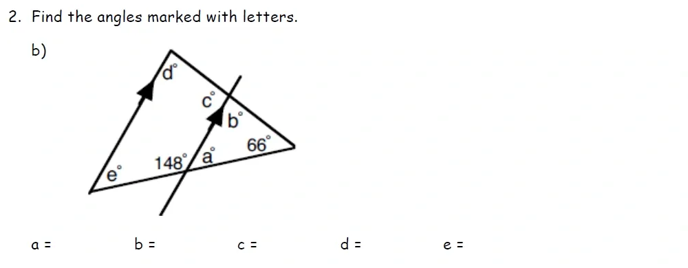Question 02(b) - St Francis College Year 9 Maths Practice Entrance Paper 2026