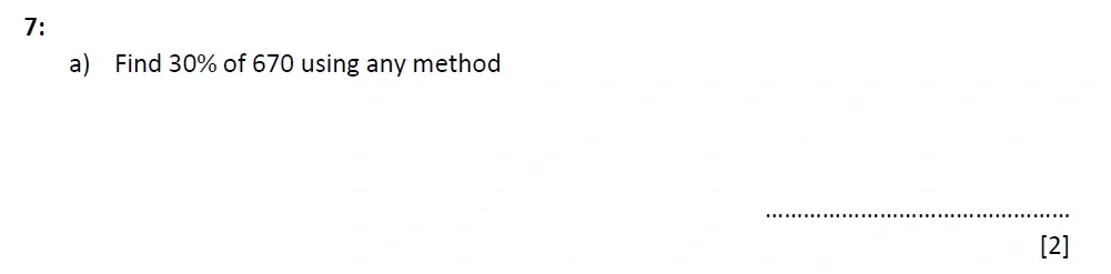 Question 07(a) - St Marys Crosby 13 Plus Maths Test Sample Paper 2025